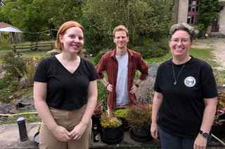 Sarah Babinski, Josh Phillips, and Claire Bowern at the European Australianist Workshop 2024.