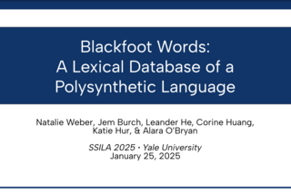 Blackfoot Presentation