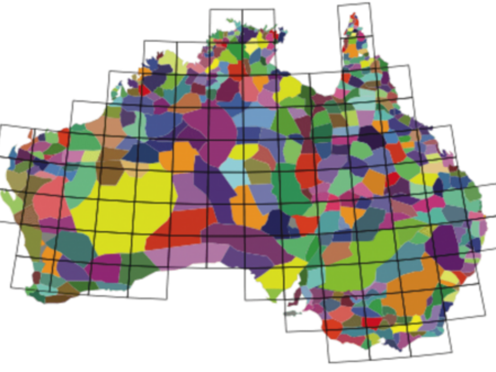 A map of languages spoken in Australia