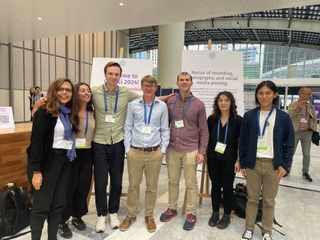 Group photo of seven members of Yale Linguistics