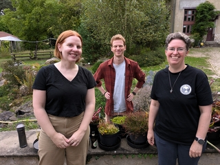 Sarah Babinski, Josh Phillips, and Claire Bowern at the European Australianist Workshop 2024.
