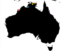 Map of Australia 